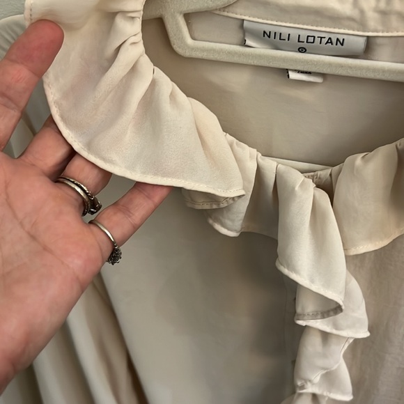 Nili Lotan with Target colab ruffle from blouse size M - Picture 5 of 5